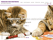 Tablet Screenshot of francienvanwestering.nl